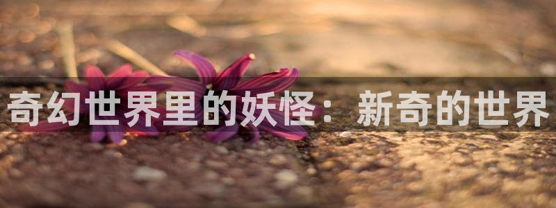 香蕉漫画官网如何退出登录：奇幻世界里的妖怪：新奇的世界