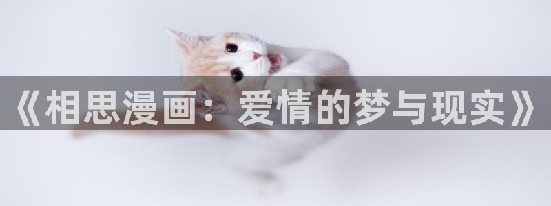 嗟嗟香蕉漫画在线：《相思漫画：爱情的梦与现实》